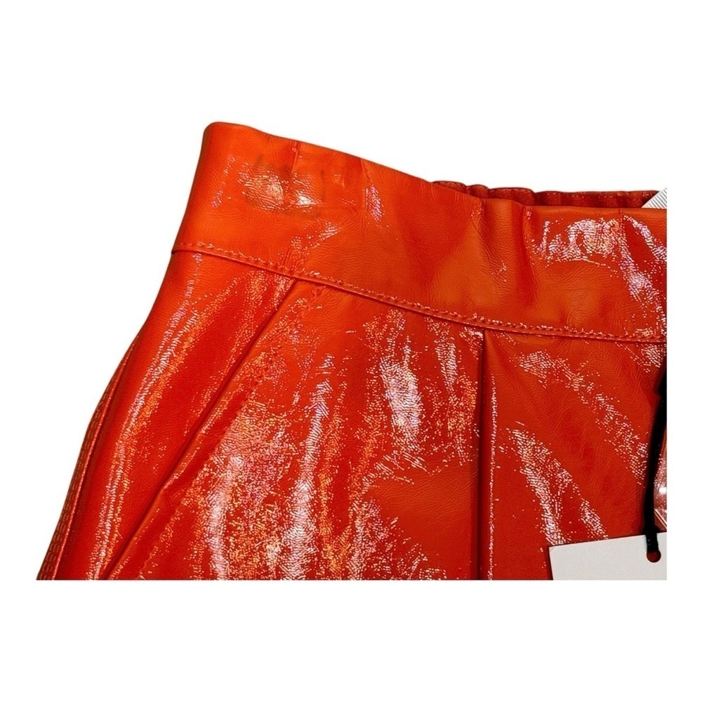 Grey Lab High-Waisted Faux Leather Shorts NWT - Picture 7 of 9